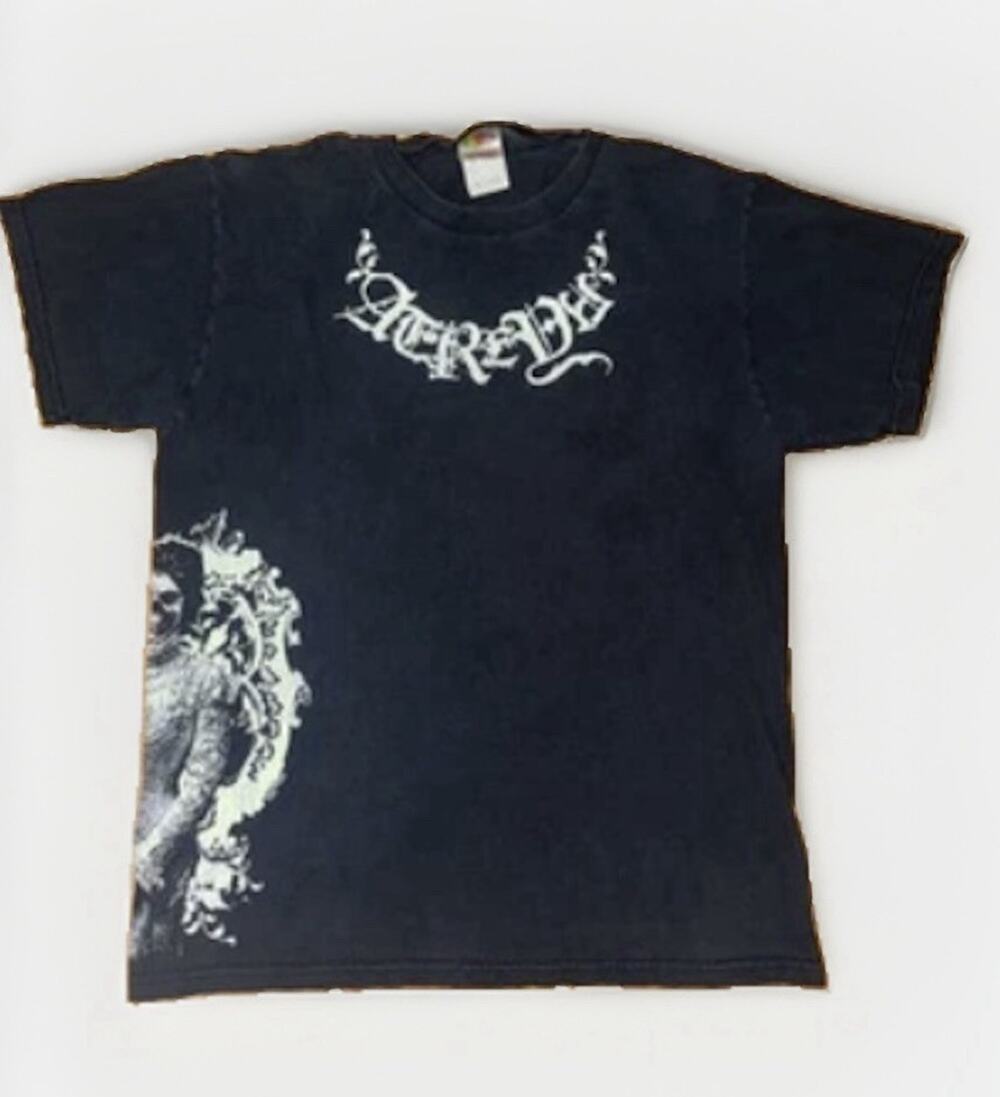 Vintage Rare Atreyu Band T-Shirt Black Medium 19x24 Gothic Emo